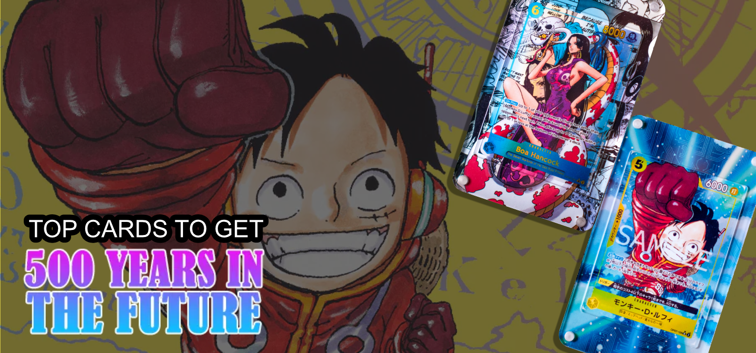 one piece 500 years into the future most expensive cards BANDAI NAMCO Entertainment Booster Packs (500 In Future: 4 Packs of OP-07) (Japanese) - Trading - Age 7+ - Unisex 21 Rares Top 10 Most Valuable Cards