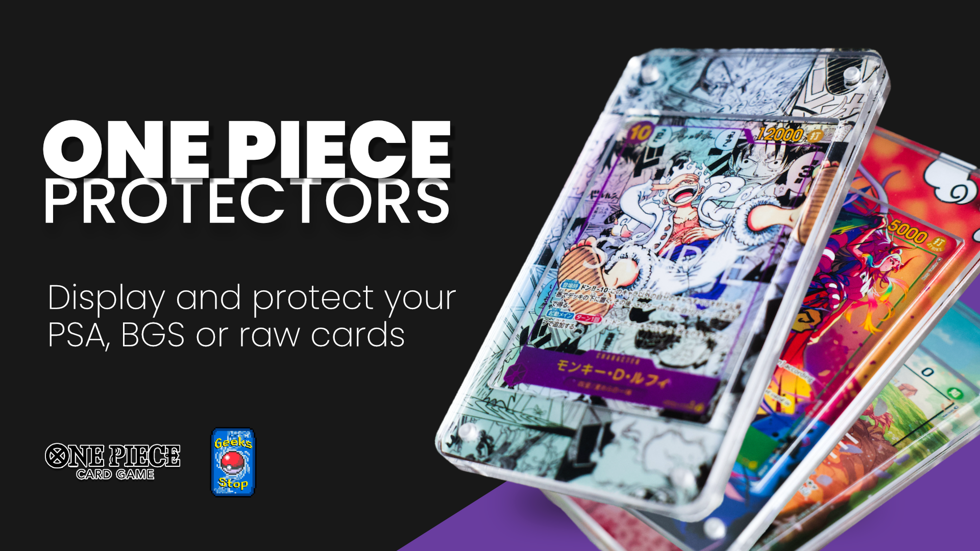 One Piece Card Game Extended Art Display Cases GeeksStop One Piece Card Game Extended Art Display Cases GeeksStop