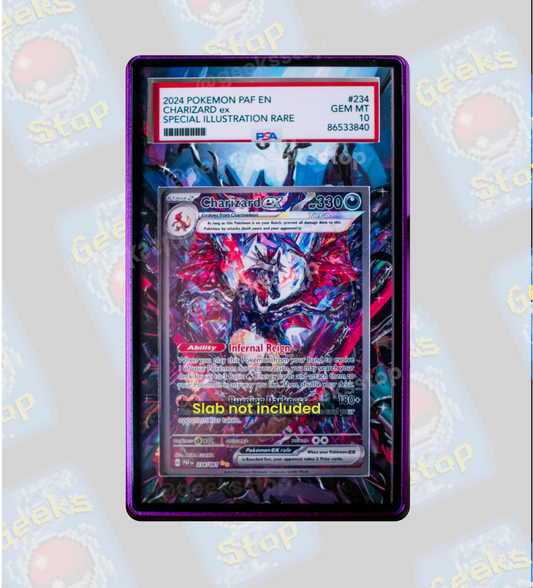 Charizard ex SIR | PSA CGC Beckett Display Case Extended Art for Pokemon Card