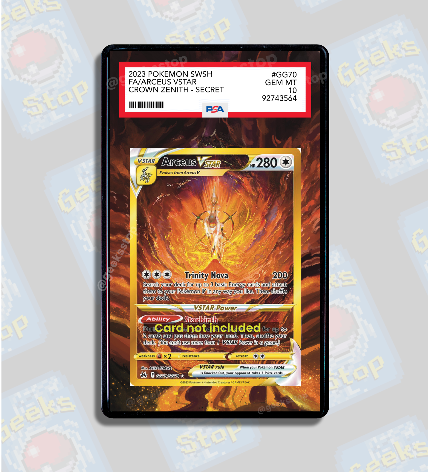 arceus full art pokemon card Arceus VSTAR PSA CGC Beckett