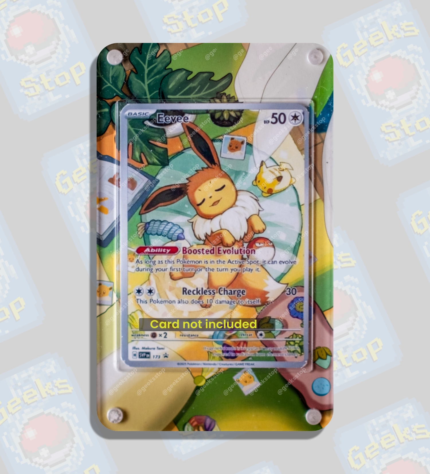 Eevee Promo Prismatic Evolutions | Extended Art Display for Pokemon Ca GeeksStop Eevee Promo Prismatic Evolutions | Extended Art Display for Pokemon Ca GeeksStop