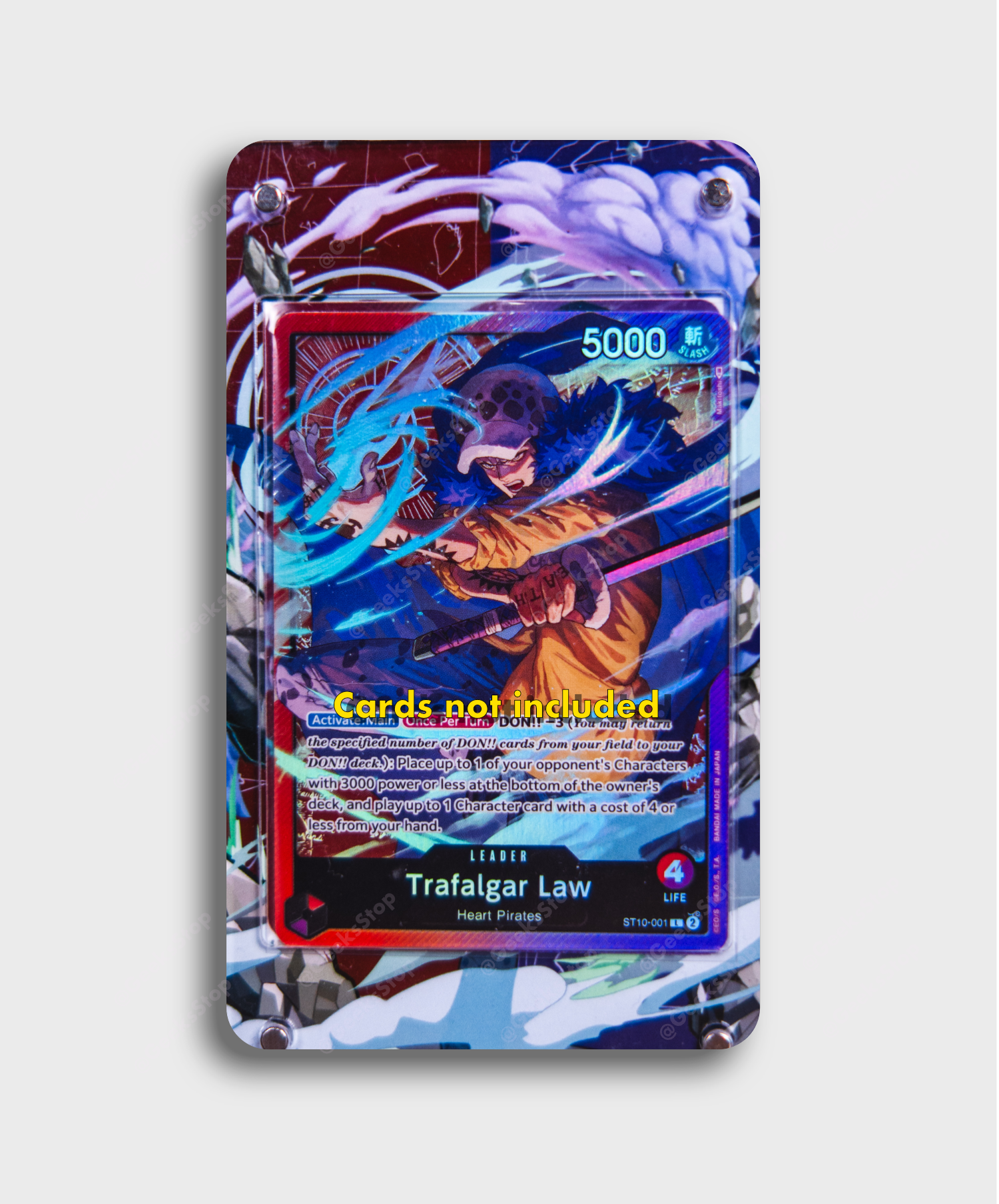 one piece card display case Game Extended Art Cases GeeksStop Perfect for collectors seeking the best One Piece card display solutions. One Piece Booster Box Acrylic