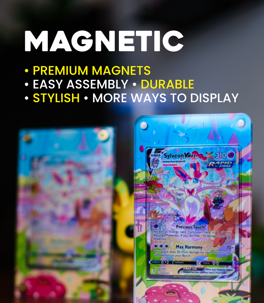 Seismitoad Illustration Rare | Extended Art Display Case for Pokemon Card