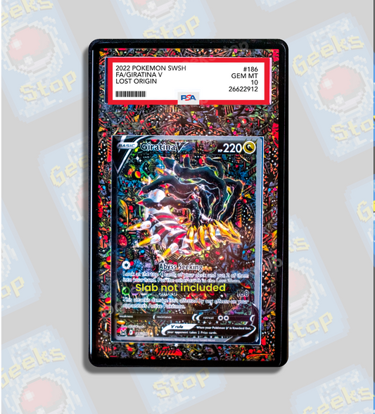 Giratina V Alt Art PSA CGC Beckett | Display Case Extended Art for Graded Pokemon Card