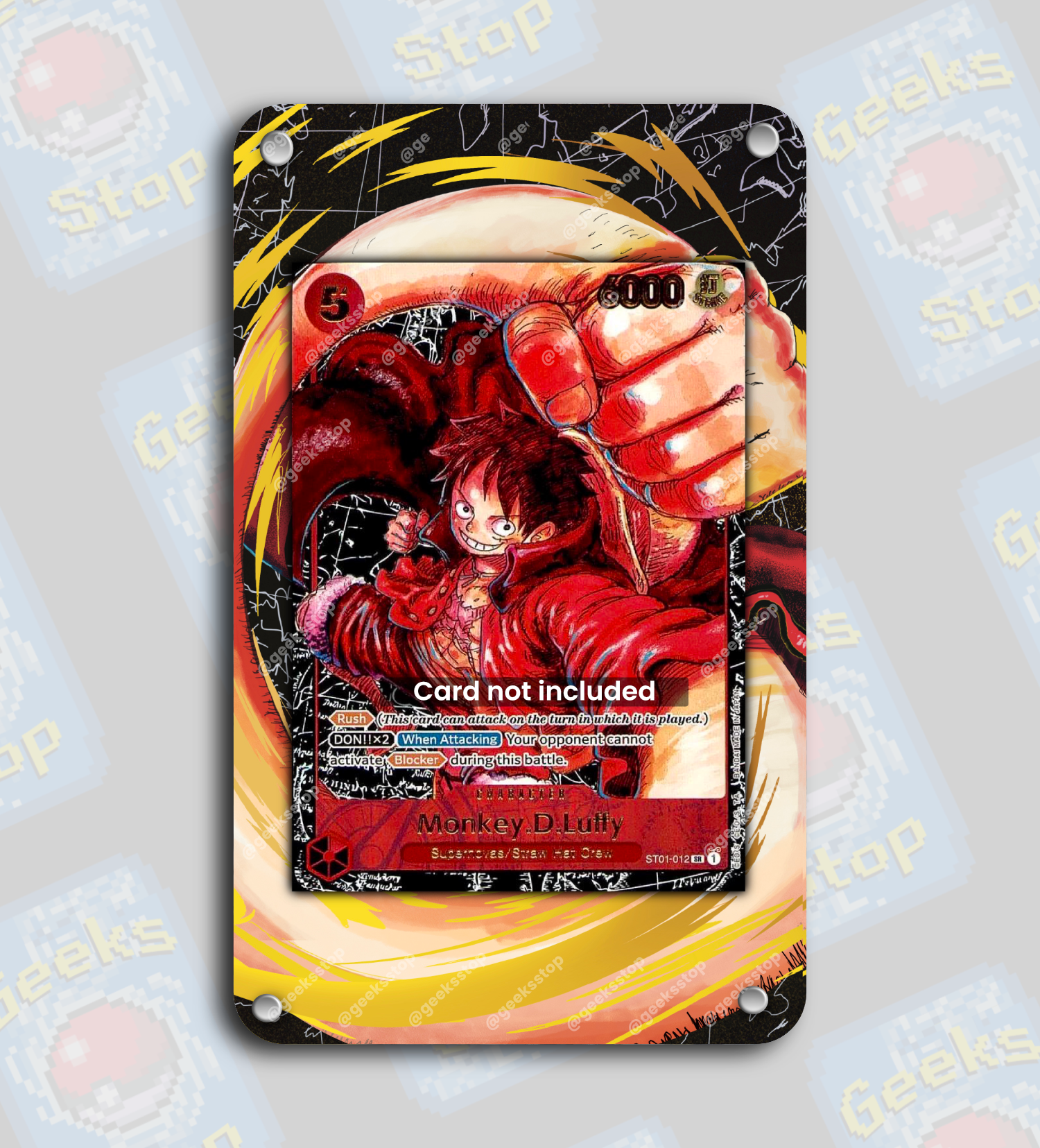 one piece card display case Game Extended Art Cases GeeksStop Includes 2 Randomly Selected DON One Piece Card Game Don