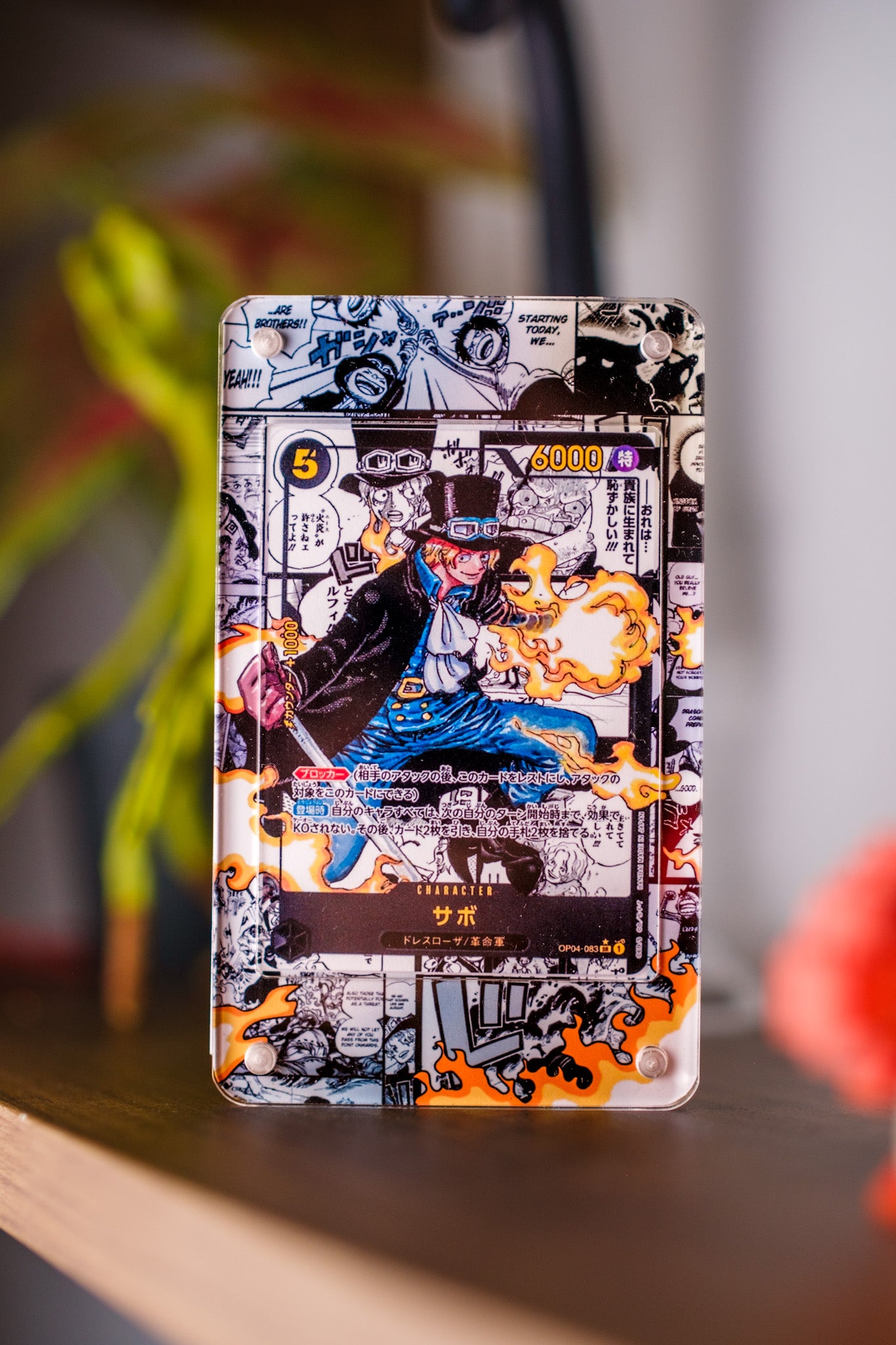 Sabo Manga OP04 | Display Case Extended Art for One Piece Card