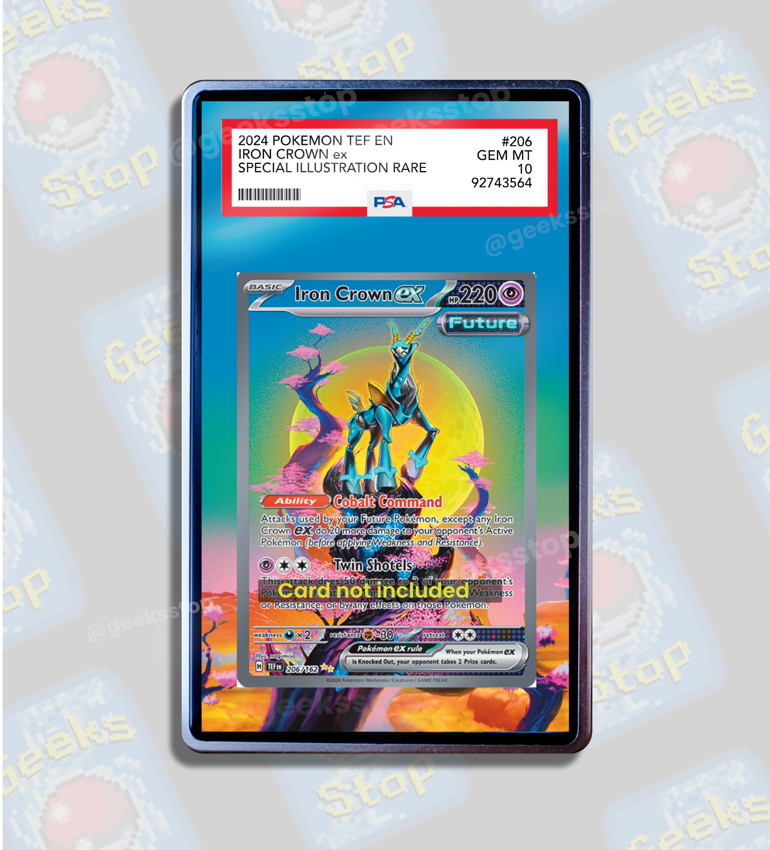 iron crown pokemon card Iron Crown ex PSA CGC Beckett
