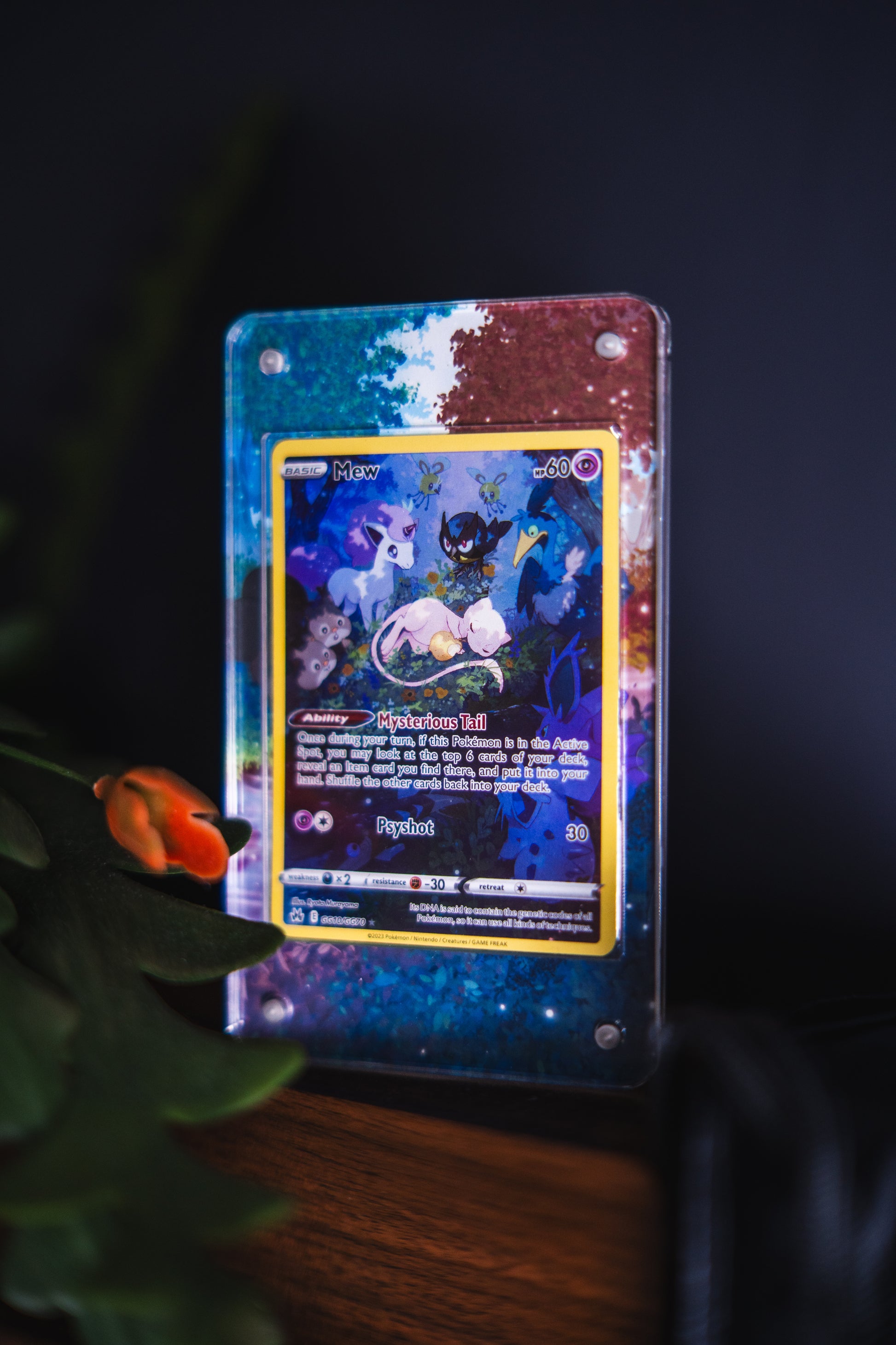 Mew VSTAR Universe | Card Display Case Extended Art for Pokemon Card