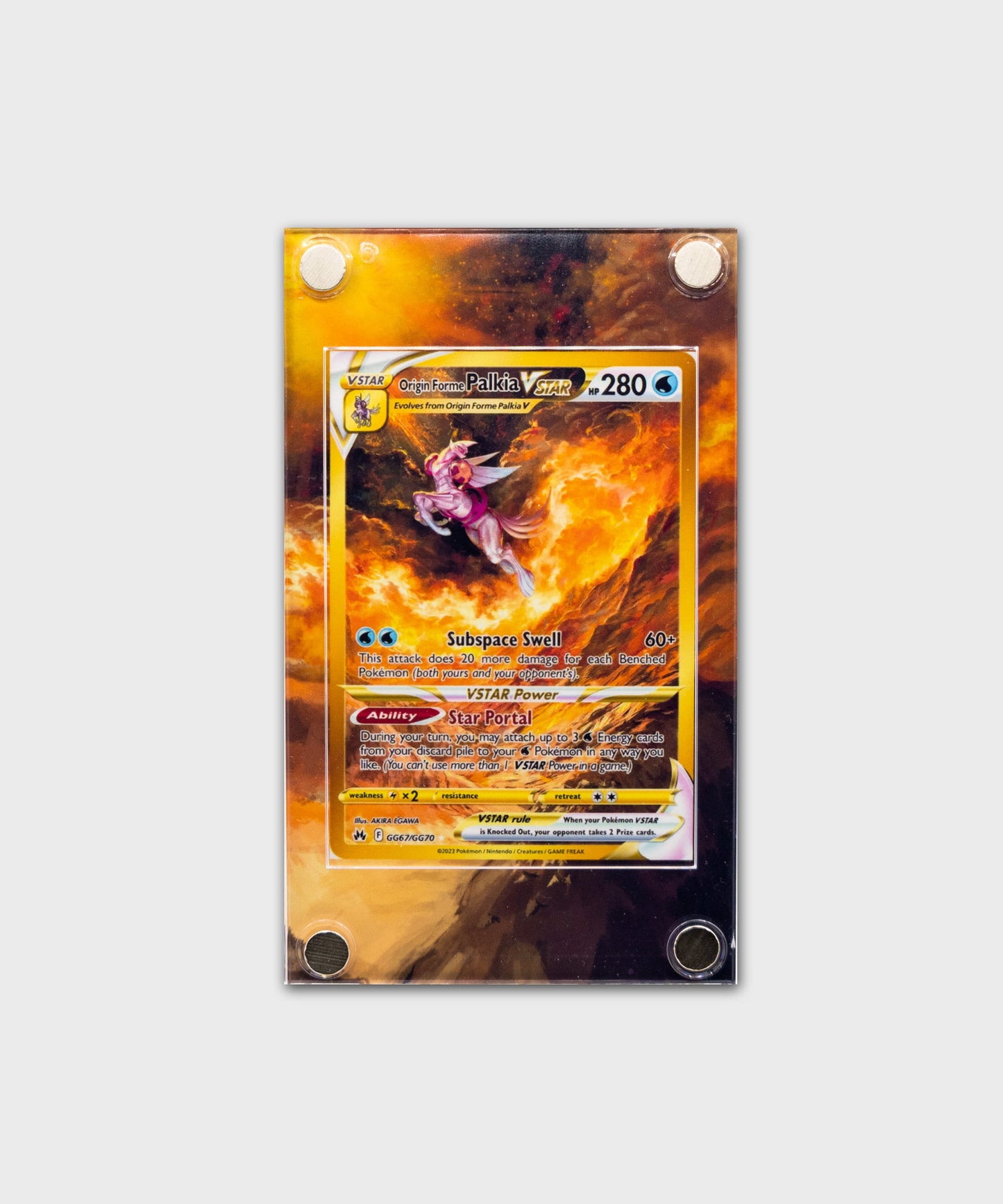 Palkia VSTAR | Card Display Case Extended Art for Pokemon Card