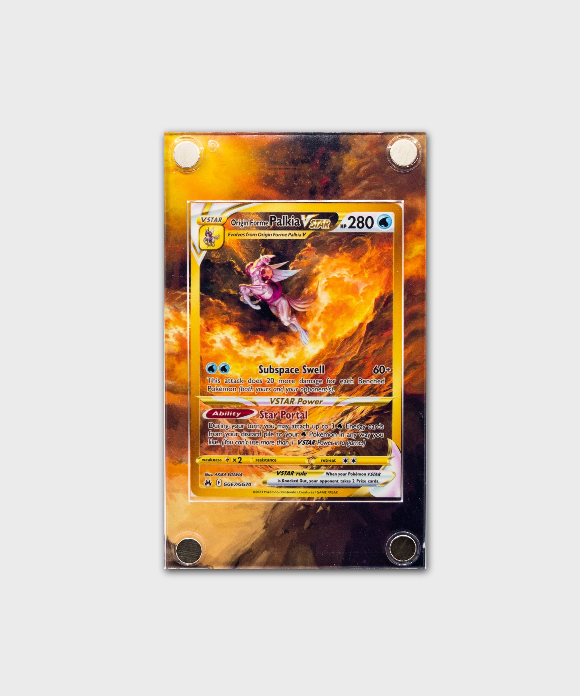 Palkia VSTAR | Card Display Case Extended Art for Pokemon Card