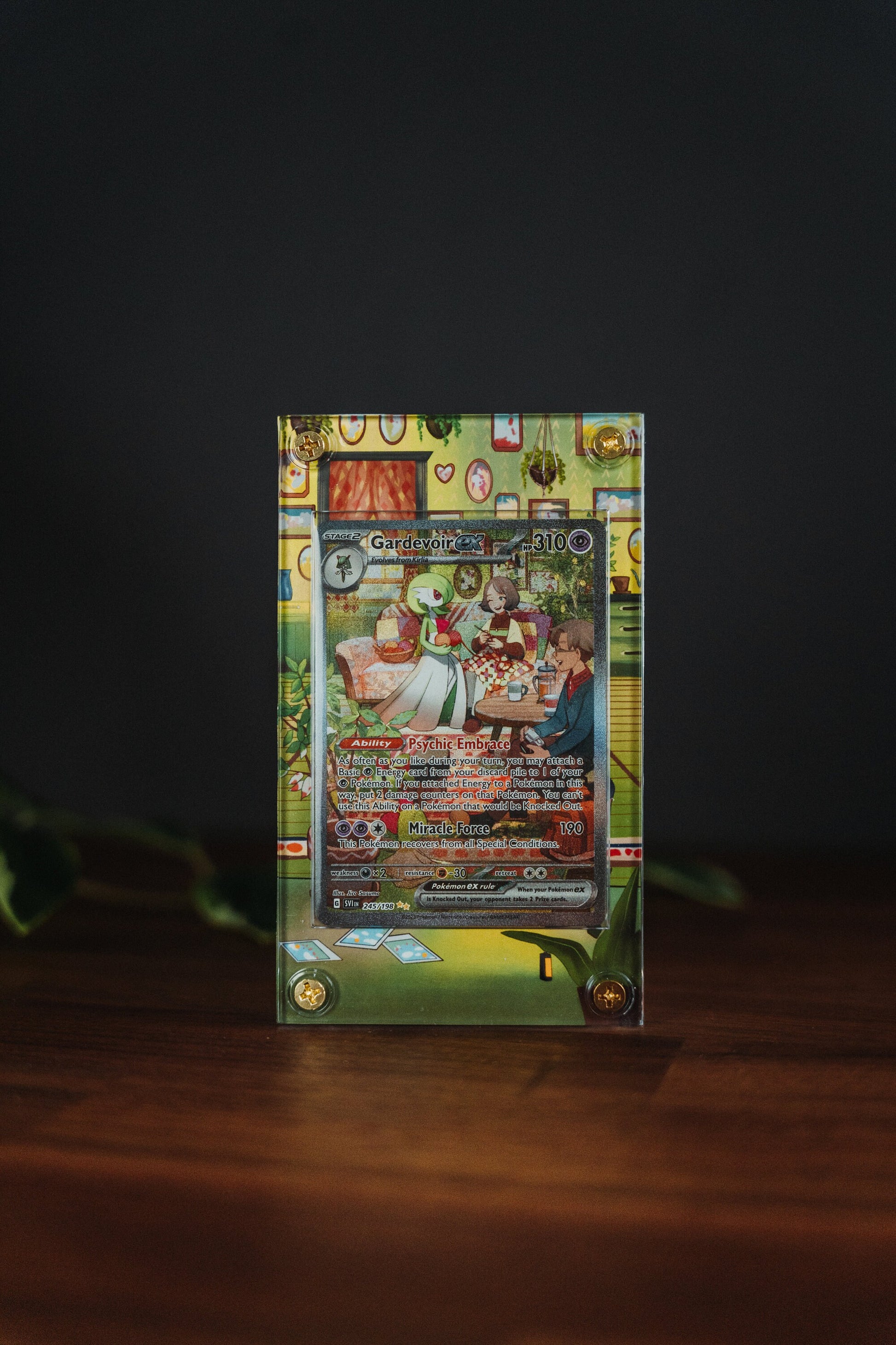 Gardevoir ex | Card Display Case Extended Art for Pokemon Card