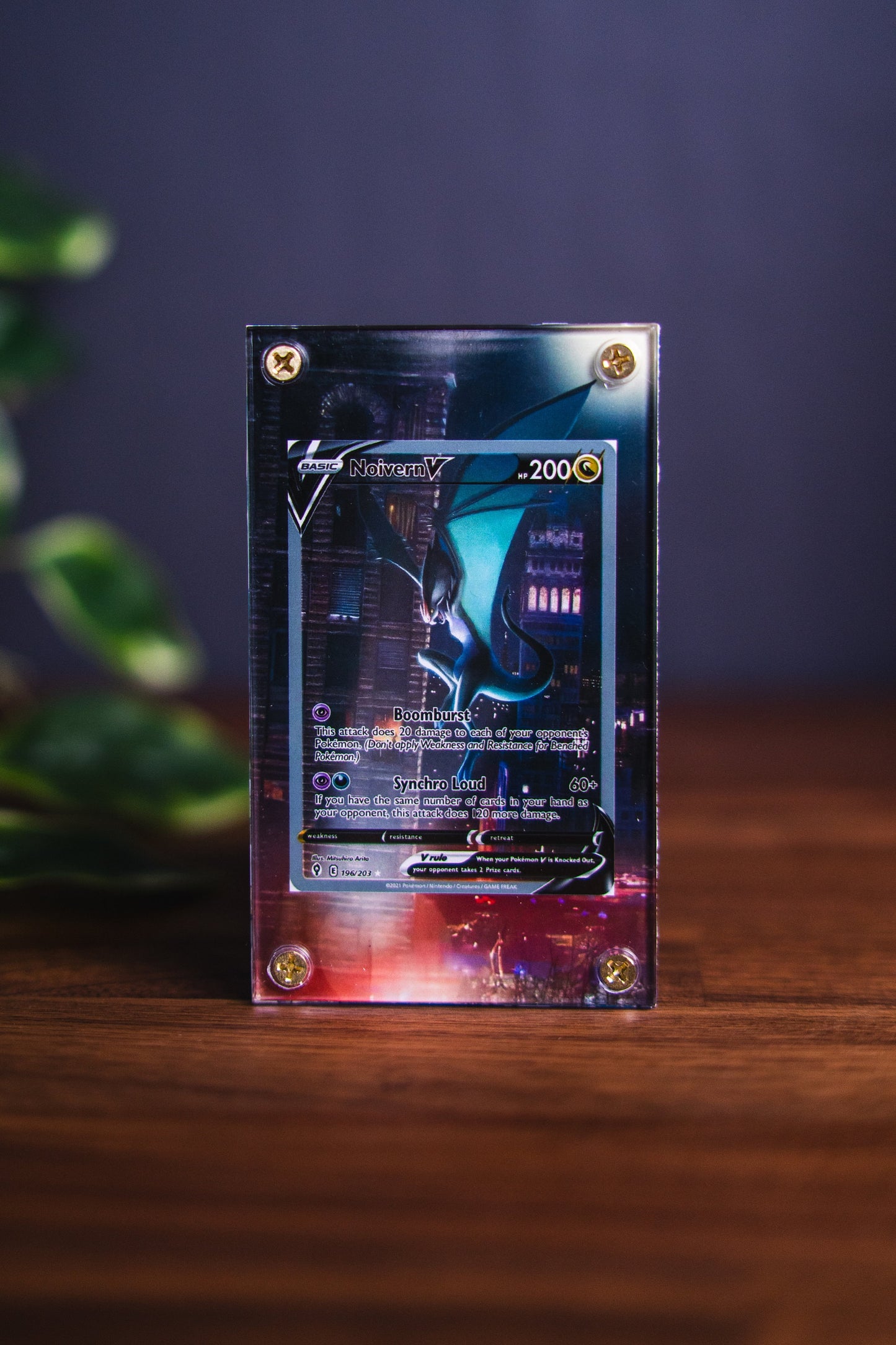 Noivern V Alt Art | Card Display Case Extended Art for Pokemon Card
