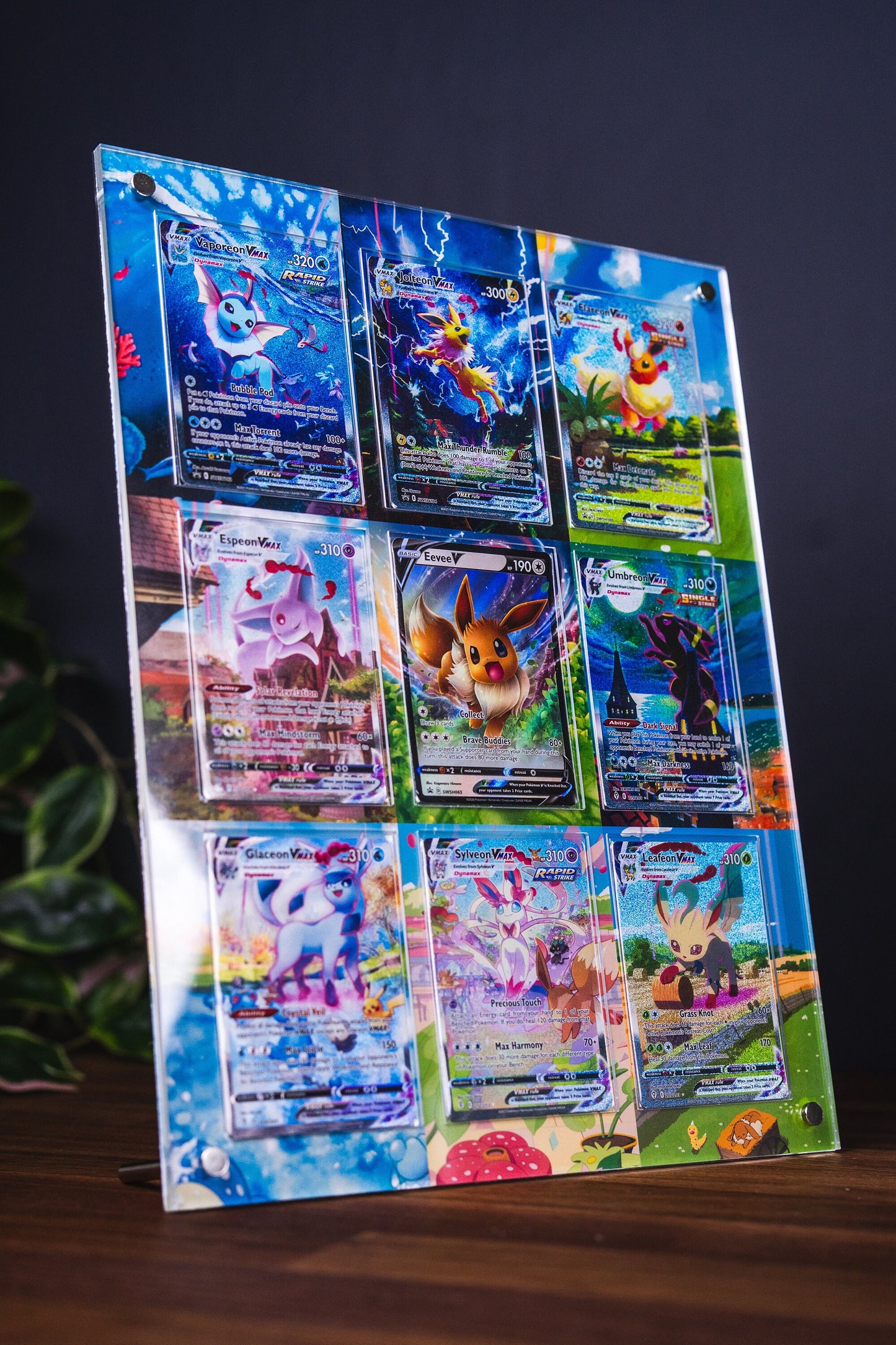 Eeveelutions VMAX | Card Display Case Extended Art for Pokemon Card