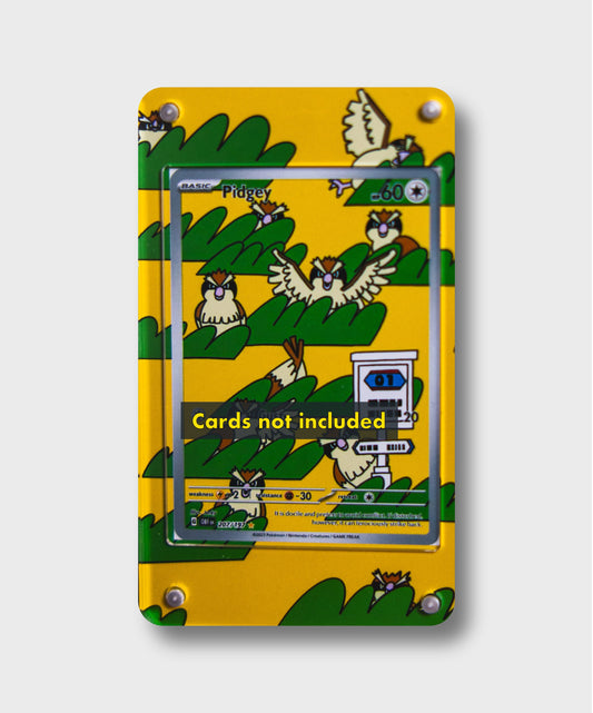 Pidgey AR | Card Display Case Extended Art for Pokemon Card