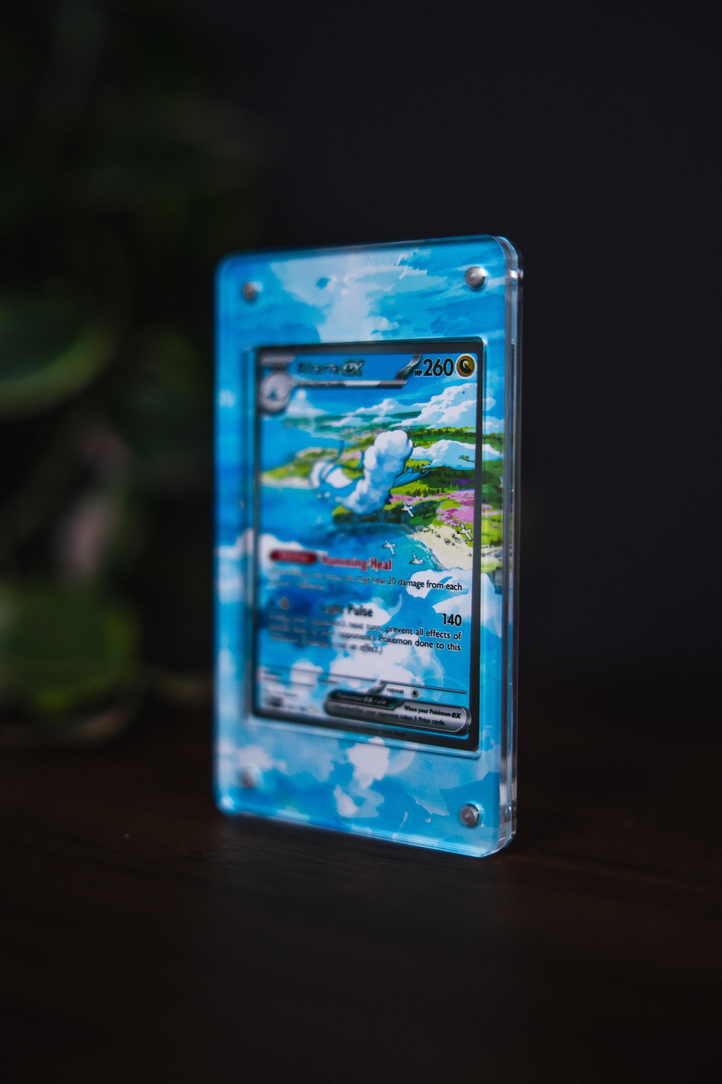Altaria ex SIR | Display Case Extended Art for Pokemon Card