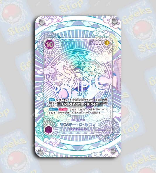 Luffy SP Silver OP11 | Extended Art Display Case for One Piece Card