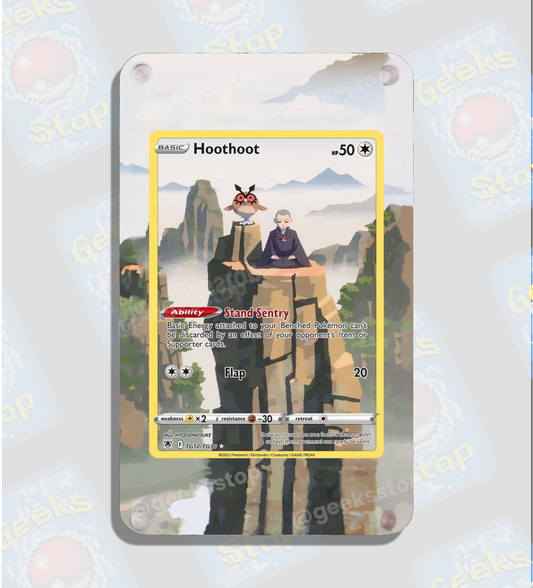 HootHoot Trainer Gallery | Card Display Case Extended Art for Pokemon Card