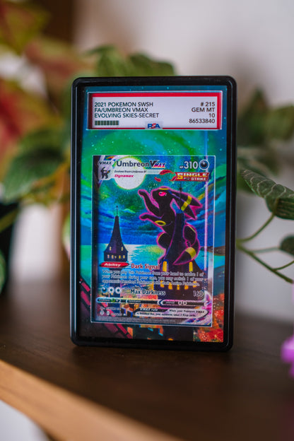 Umbreon VMAX Alt Art PSA | Graded Display Case Extended Art for Pokémon Slab