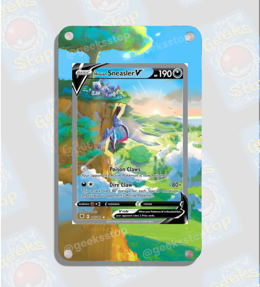 Sneasler V Alternate Art | Card Display Case Extended Art for Pokemon Card