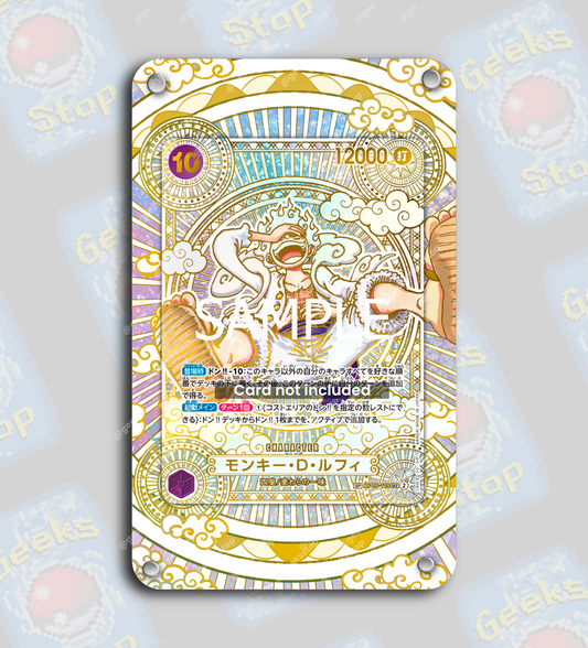 Luffy SP Gold OP11 | Extended Art Display Case for One Piece Card