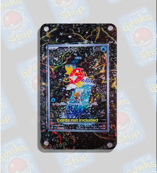 Magikarp Illustration Rare | Card Display Case Extended Art for Pokemon Card