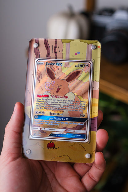 Eevee GX Promo | Display Case Extended Art for Pokemon Card