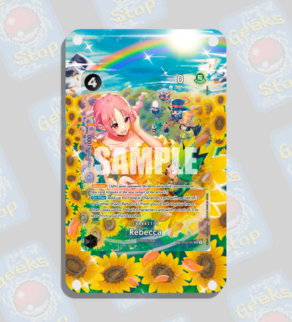 Rebecca SP OP06 | Extended Art Display Case for One Piece Card