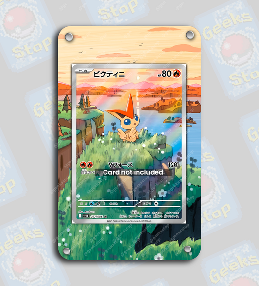 Victini Promo AR | Extended Art Display Case for Pokemon Card