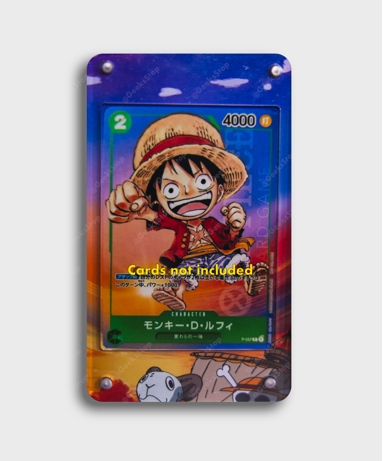 Luffy 037 Promo | Display Case Extended Art for One Piece Card