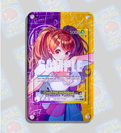 Charlotte Pudding Leader Alt Art | Display Case Extended Art for One Piece Card