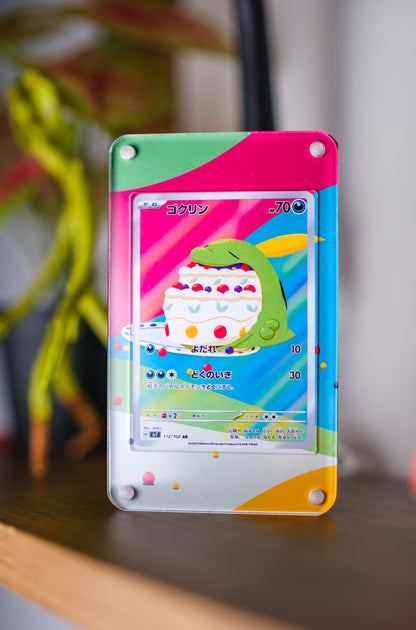 Gulpin AR Extended Art Custom Display Case for Pokémon Card