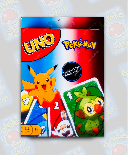 UNO Pokemon & Anime Board Game Cards