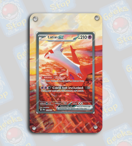 Latias ex SAR | Extended Art Display Case for Pokémon Surging Sparks Card