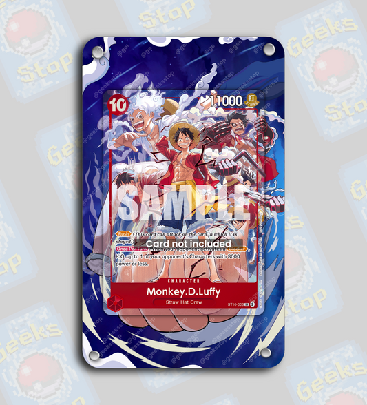 Luffy One Piece Day Dallas 2025 Promo | Extended Art Display Case for OPTCG Card