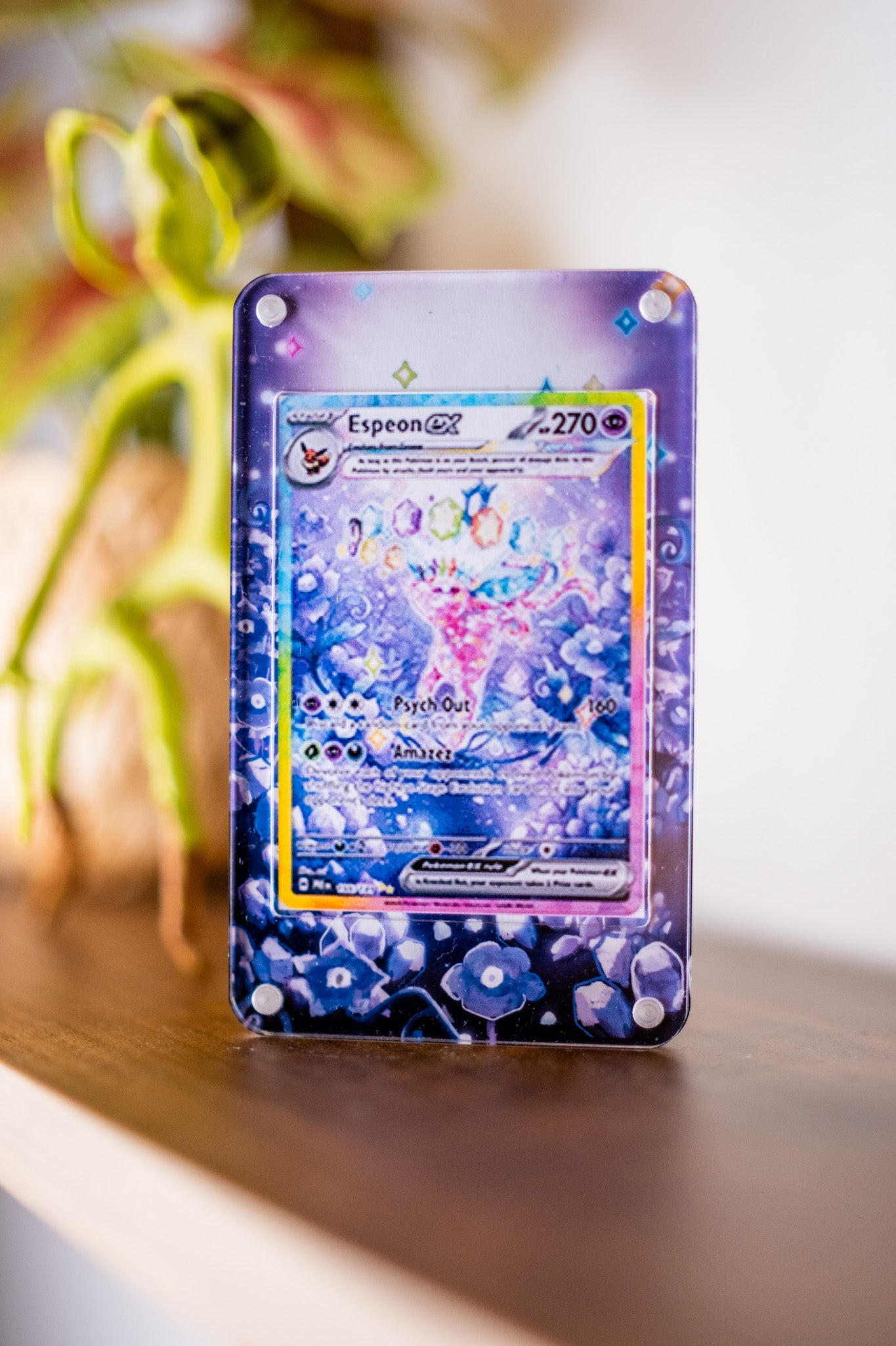 Espeon ex SAR | Display Case Extended Art for Pokemon Card