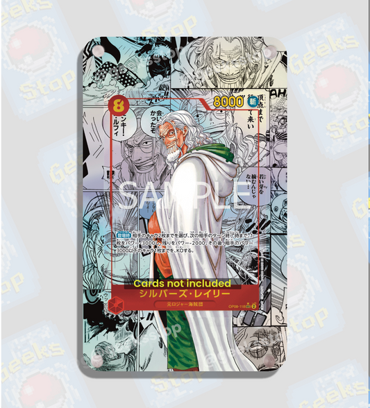Rayleigh OP08 Manga Display Case for One Piece Card
