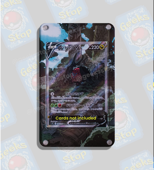 Regidrago V Alternate Art | Card Display Case Extended Art for Pokemon Card