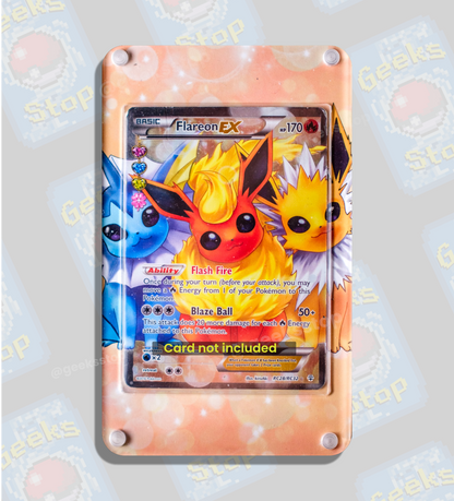 Flareon EX RC28 | Display Case Extended Art for Pokemon Card