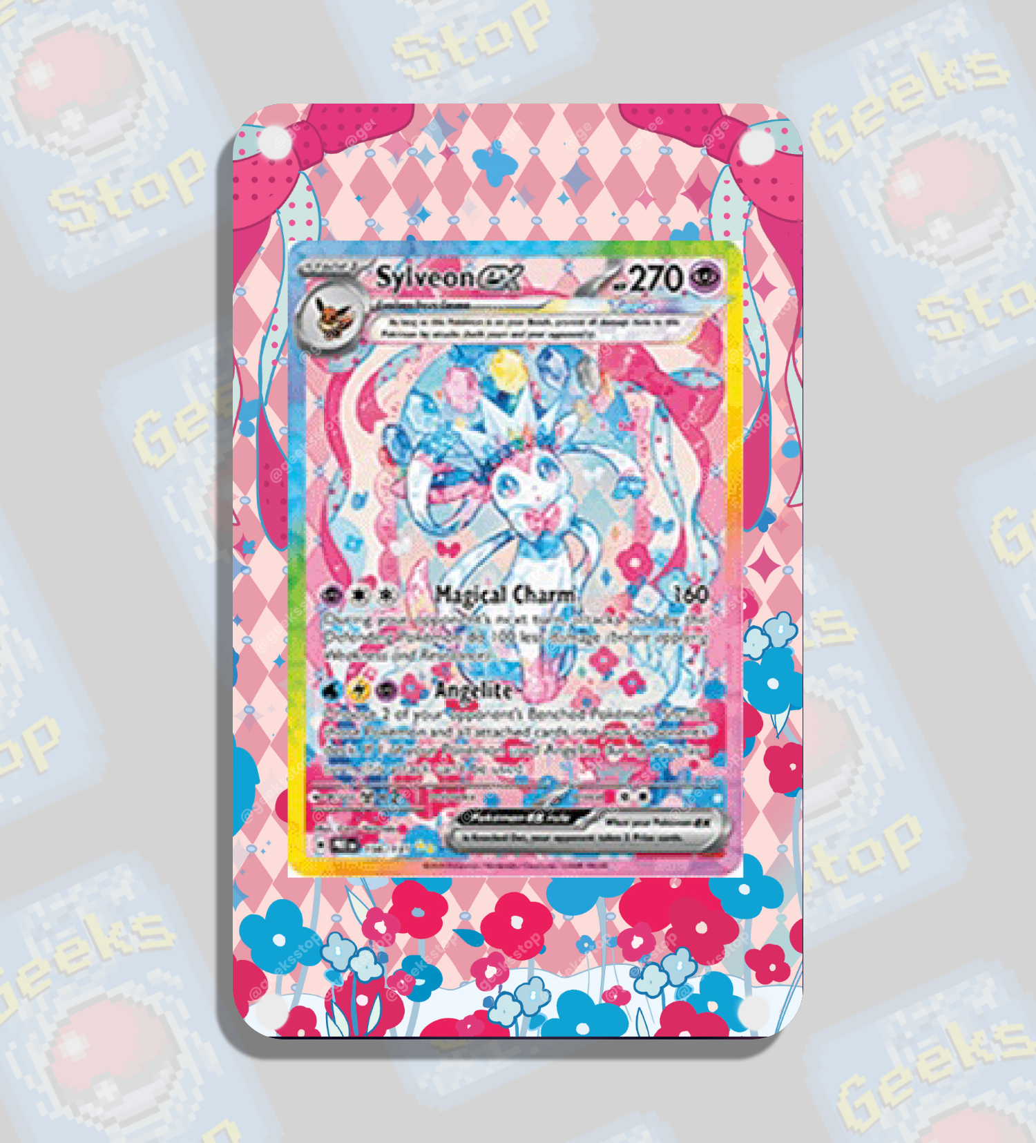 Sylveon ex SAR | Display Case Extended Art for Pokemon Card