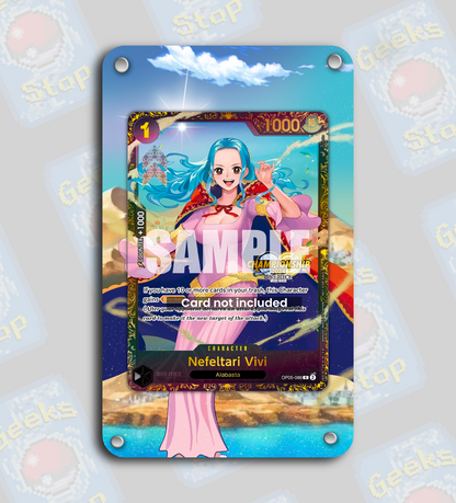 Nefeltari Vivi Championship 2024 | Extended Art Display Case for One Piece Card