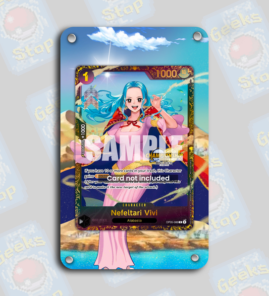 Nefeltari Vivi Championship 2024 | Extended Art Display Case for One Piece Card