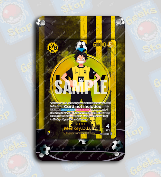 Luffy BVB x One Piece Promo | Extended Art Display Case for OPTCG Card