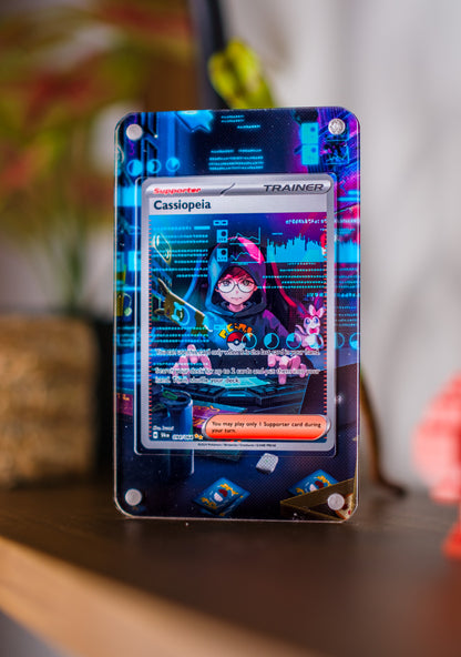 Cassiopeia SAR | Display Case Extended Art for Pokémon Card