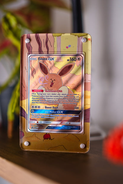 Eevee GX Promo | Display Case Extended Art for Pokemon Card