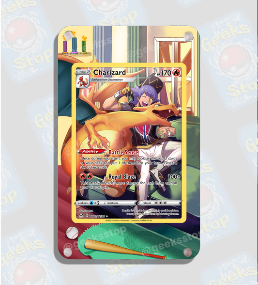 Charizard TG03 | Card Display Case Extended Art for Pokemon Card