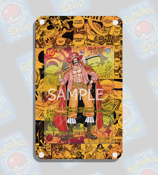 Gol D Roger Manga | Extended Art Display Case for One Piece Cards