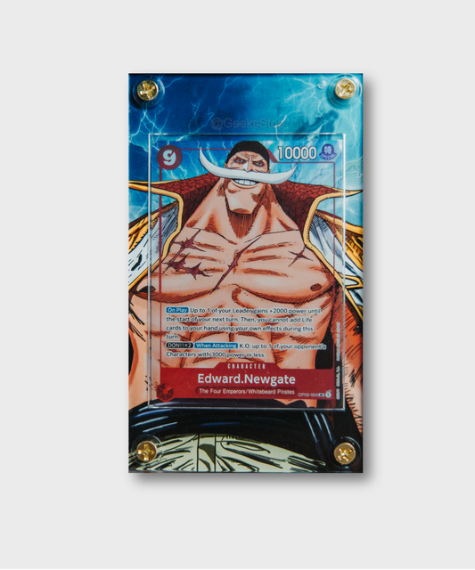 Edward Newgate Alt Art 004 | Display Case Extended Art for One Piece Card