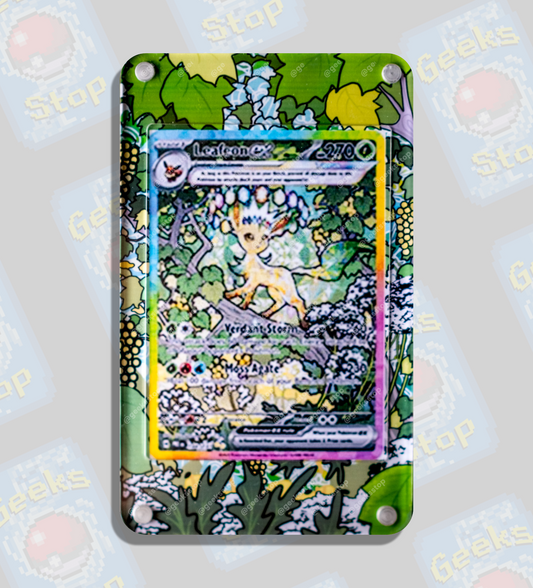 Leafeon ex SAR | Display Case Extended Art for Pokemon Card