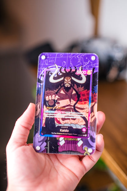 Kaido Super Pre-Release | Display Case Extended Art for One Piece Card