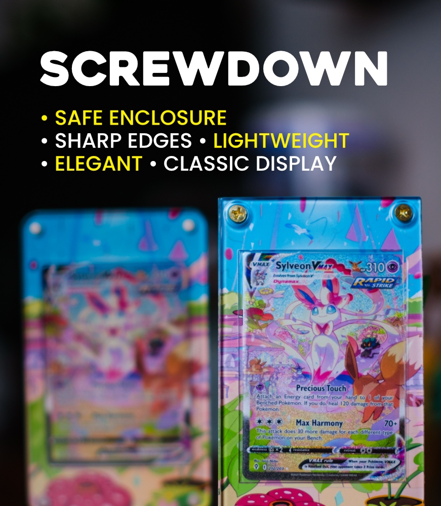Carmine SIR | Card Display Case Extended Art for Pokemon Card